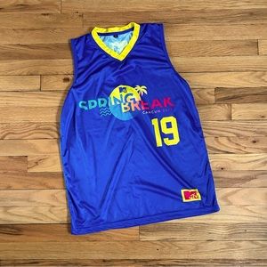 MTV Spring Break Cancun 2019 Men’s Size Small Mesh Basketball Jersey
